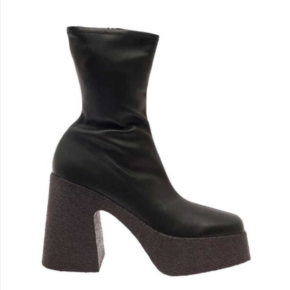 BNWT SS23 STELLA MCCARTNEY SKYLA RUBBER SOLE PASIAN BOOTS 41